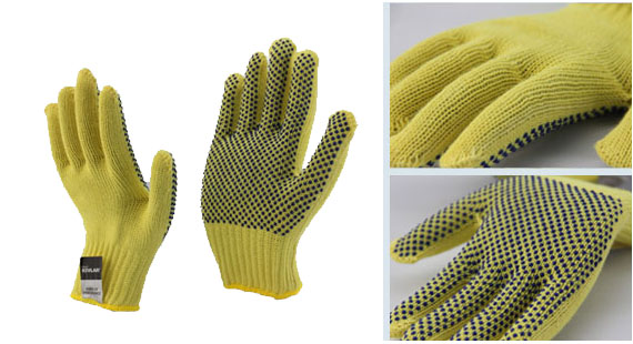 Kevlar?PVC點膠防割防護手套 Kevlar?PVC點膠防割防護手套