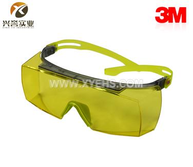 3M 3703ASGAF 國(guó)款OTG安全眼鏡 防霧 琥珀色 10付/箱